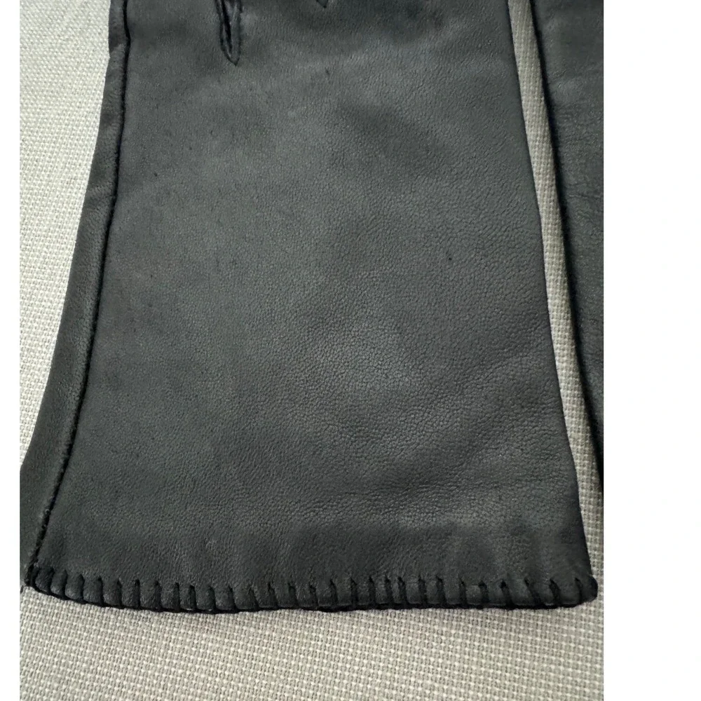 Wilson Leather Black Leather‎ Driving Gloves Medium